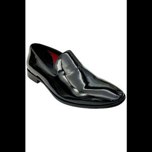 Section X Men's Charles Slip-On Patent Loafer Black - Medium